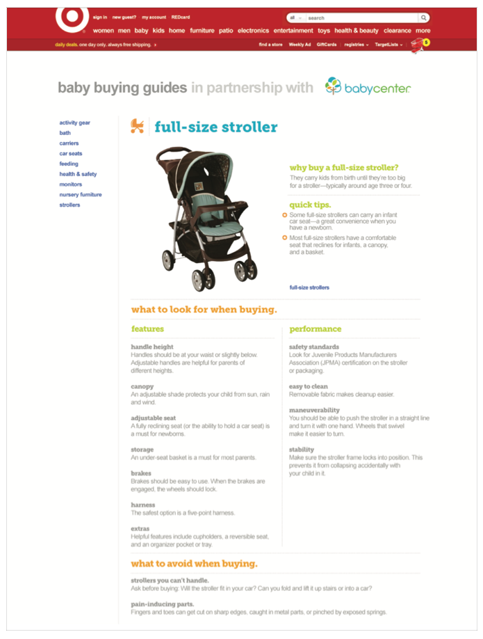 Full-size stroller buying guide: why buy, quick tips, what to look for (features and performance), and what to avoid